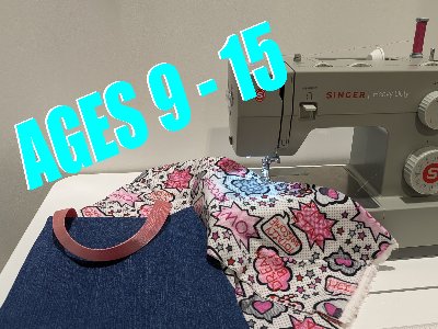Machine sewing basics (Kids and teens, 8 classes)